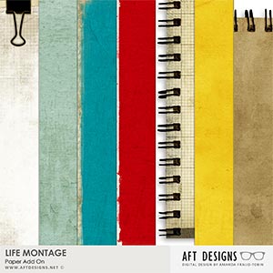 Life Montage Paper Add On