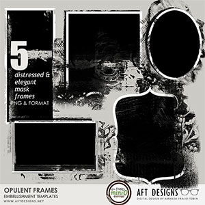 Embellishment Templates - Opulent Frames