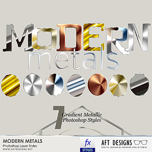 Layer Styles: Modern Metals