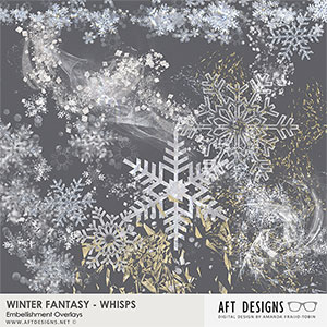 Winter Fantasy Whisps Embellishments