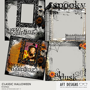 Classic Halloween Overlays