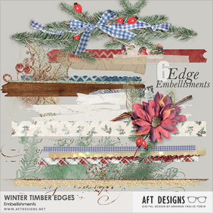Winter Timber Edge Embellishments
