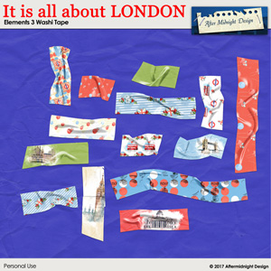 It is all about LONDON Washi Tape