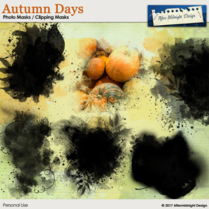 Autumn Days Photo Masks