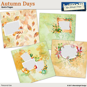 Autumn Days Quick Pages