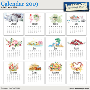 Calendar 2019