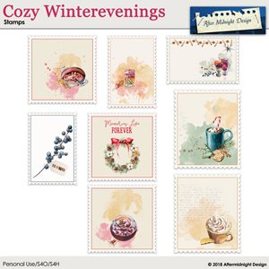 Cozy Winterevenings Stamps