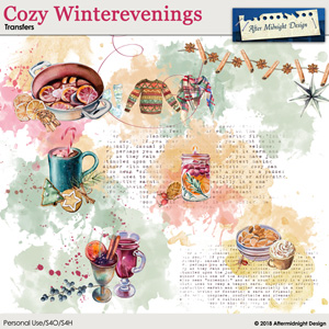 Cozy Winterevenings Transfers