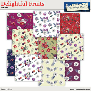 Delightful Fruits Papers