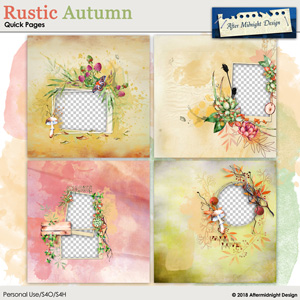 Rustic Autumn Quick Pages