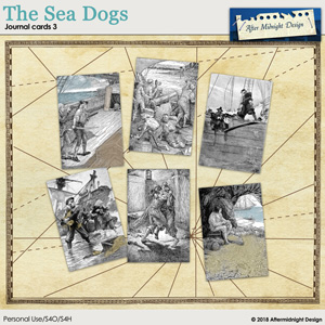 The Sea Dogs Journal Cards 3