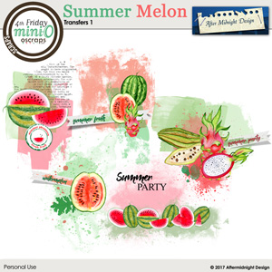 Summer Melon Transfers 1