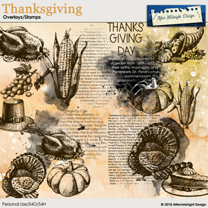 Thanksgiving Overlays