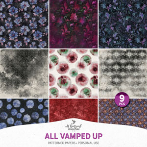 All Vamped Up Patterned Papers