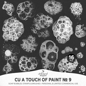 CU A Touch Of Paint No 9 Soap Bubbles CU A Touch Of Paint No 9 Soap Bubbles