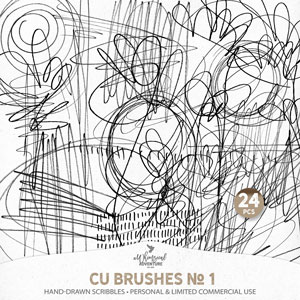 CU Brushes No 1 Hand-Drawn Doodles