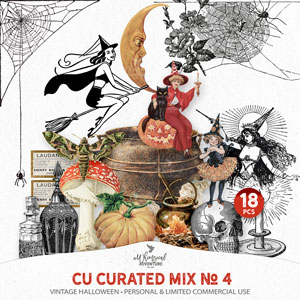 CU Curated Mix No 4 Vintage Halloween