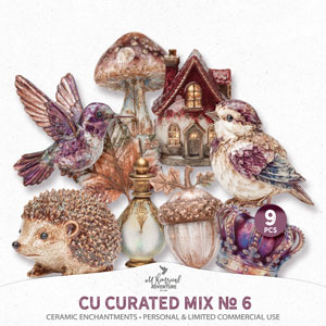 CU Curated Mix No 6 Ceramic Enchantments