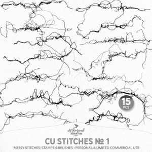 CU Stitches No 1 Messy Stitches #1