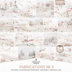 52 Inspirations 2025 No 21 Fabrications No 3 Pastoral Countryside Tapestries