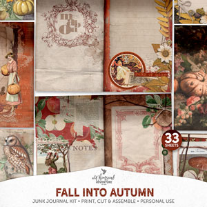 Fall Into Autumn Junk Journal Kit