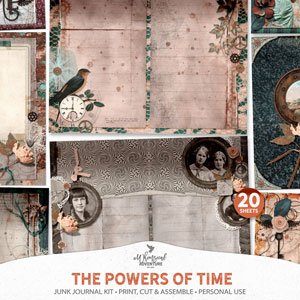 The Powers Of Time Junk Journal Kit