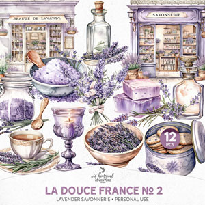 La Douce France No 2 Lavender Savonnerie