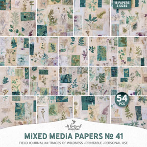 Mixed Media Papers No 41 Field Journal 4