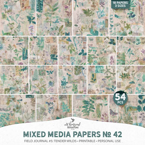 Mixed Media Papers No 42 Field Journal 5