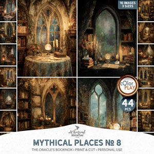 Mythical Places No 8 The Oracle's Booknook
