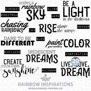 Rainbow Inspirations
