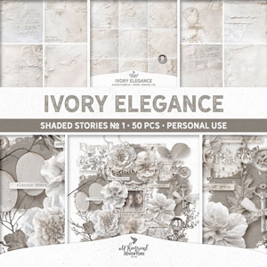 Shaded Stories No 1 Ivory Elegance