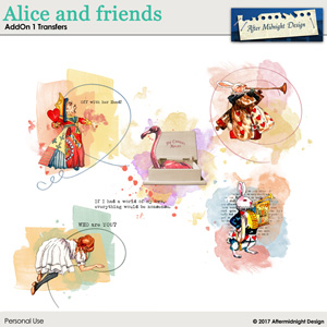 Alice and friends AddOn1 Transfers