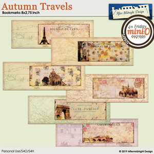 Autumn Travels Bookmarks