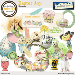 Easter Joy Elements 1
