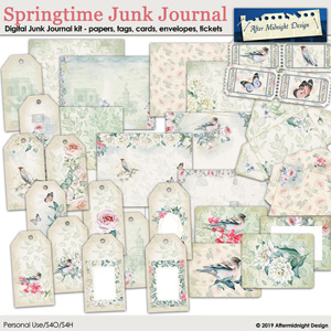 Springtime Junk Journal