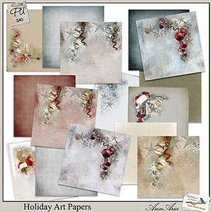 Holiday Art Papers