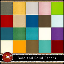 Bold and Solid Paper Pack
