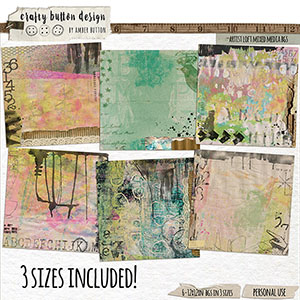 Artist Loft Mixed Media Backgrounds