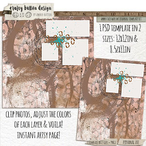 Born This Way Art Journaling Template