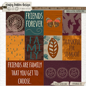 Friendsgiving Journal Cards