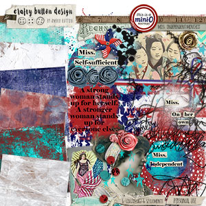 Miss Independent Mini Art Journaling Kit