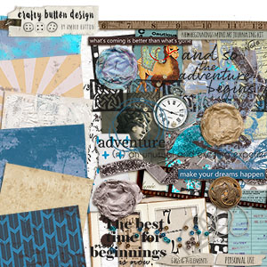 New Beginnings Mini Art Journaling Kit