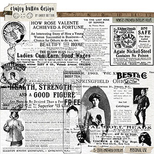 Newsies Ephemera Overlays Vol1