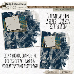 Old Soul Art Journal Template Set