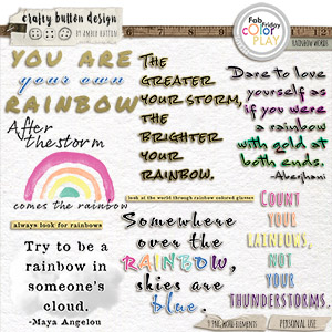 Rainbow Words