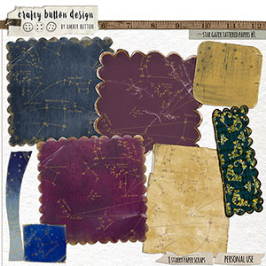 Star Gazer Tattered Papers #1
