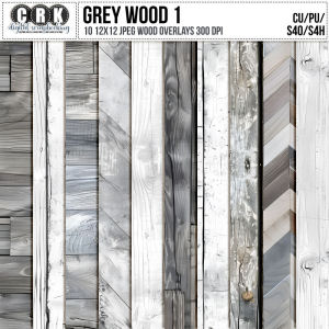 (CU) Grey Wood Set 1 by CRK 