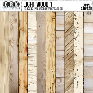 (CU) Light Wood Set 1 by CRK 