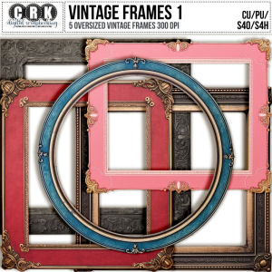 (CU) Vintage Frames 01 by CRK  